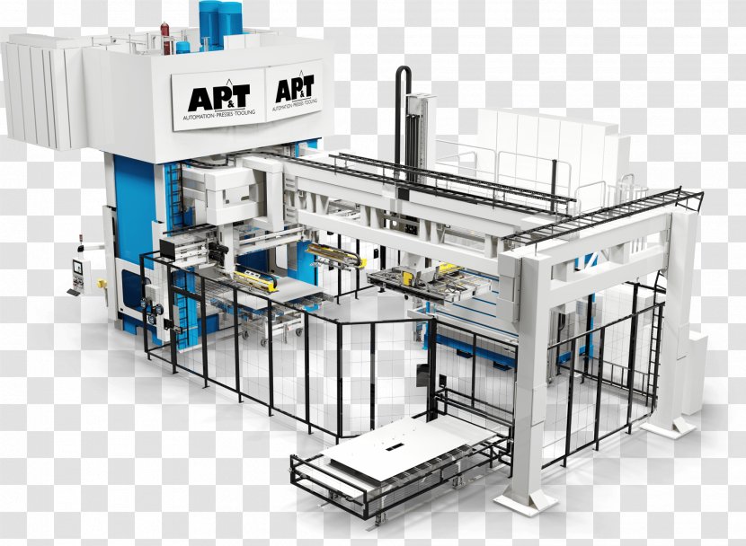 AP&T Hot Working Production Line Aluminium Automation - Apt - Factory Transparent PNG