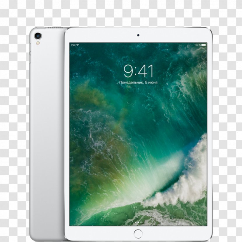 Apple - Tablet Computers - 10.5-Inch IPad Pro A10XIpad Silver Transparent PNG