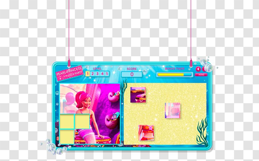 Picture Frames Rectangle Toy Infant - Play - Barbie Mermaid Transparent PNG