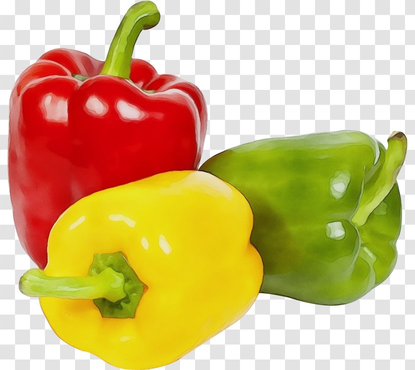 Pimiento Bell Pepper Natural Foods Red Peppers And Chili - Food Vegetable Transparent PNG