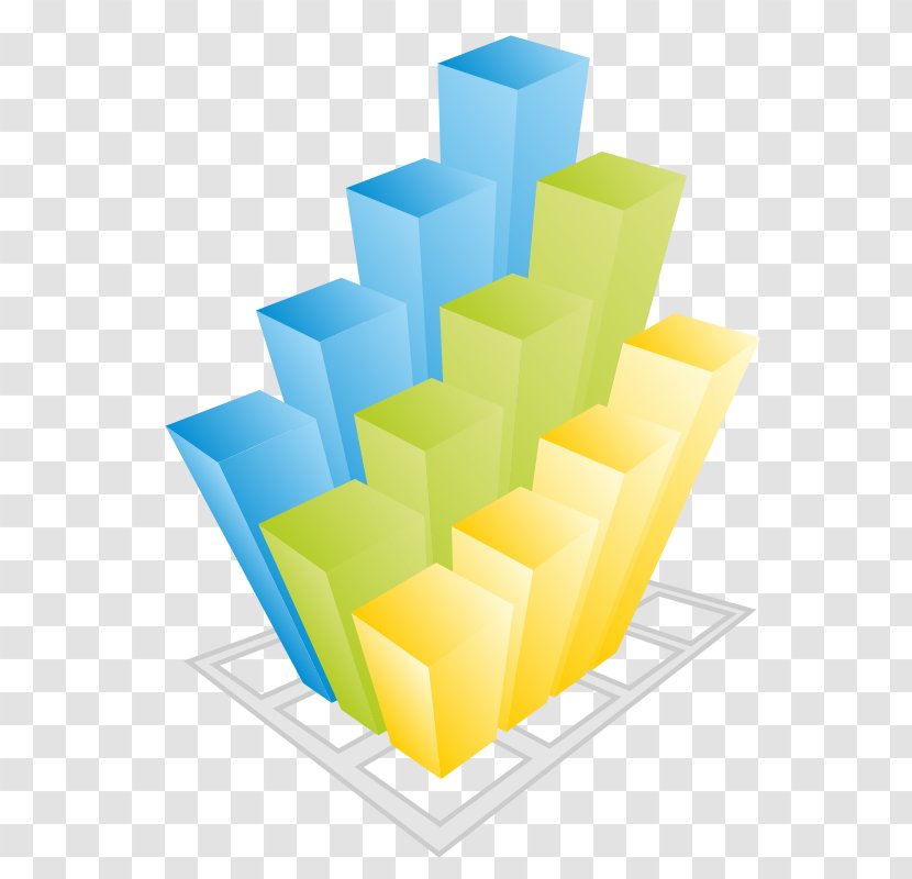 Bar Chart 3D Computer Graphics Clip Art - Graph Cliparts Transparent PNG