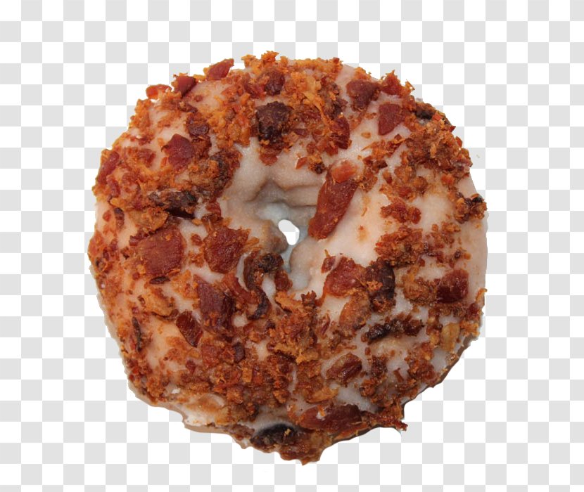 Donuts Maple Bacon Donut Food Meat - Doughnut Transparent PNG