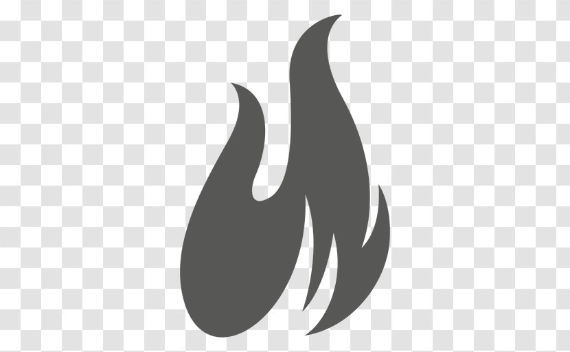 Silhouette Flame Fire Combustion - Black Cool Transparent PNG
