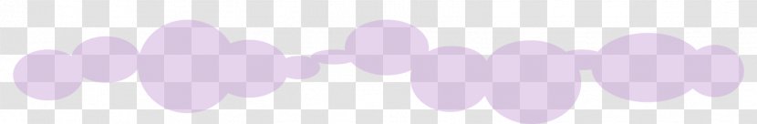 Petal Font - Magenta - Cartoon Clouds Transparent PNG