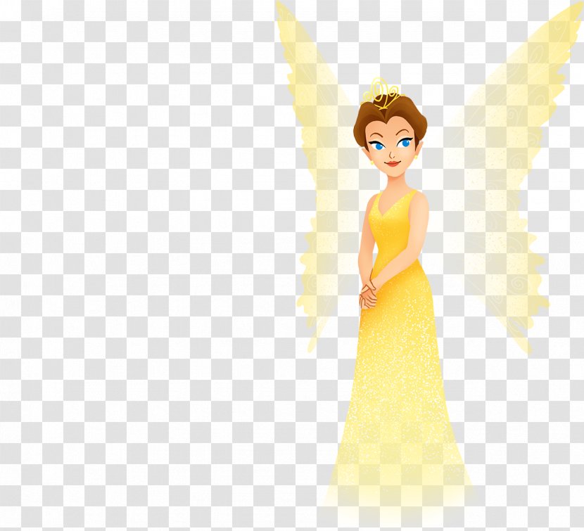 Fairy Figurine Angel M Animated Cartoon - Mythical Creature Transparent PNG