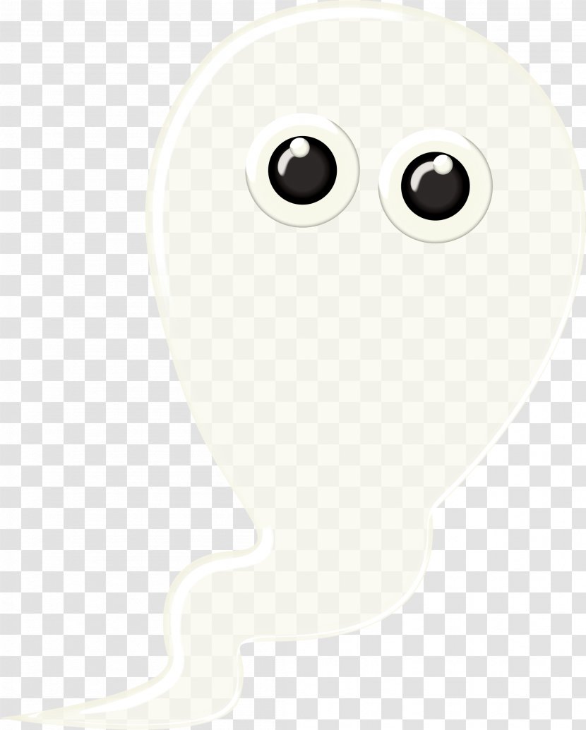 Cartoon Illustration - Bird - Ghost Transparent PNG