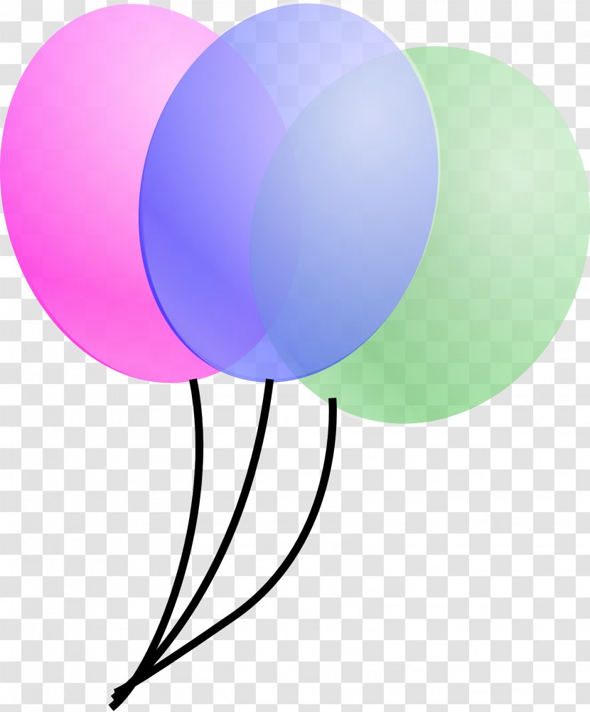 Balloon Free Content Clip Art - Violet - Color Decorative Balloons Transparent PNG