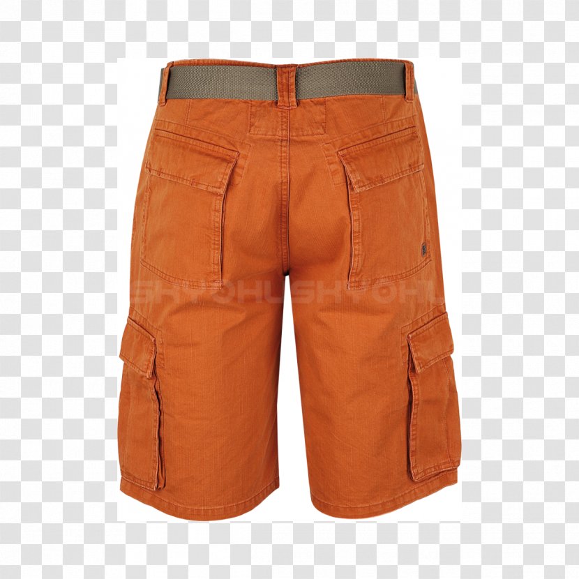 Bermuda Shorts Orange Pants Clothing - Bicycle Transparent PNG