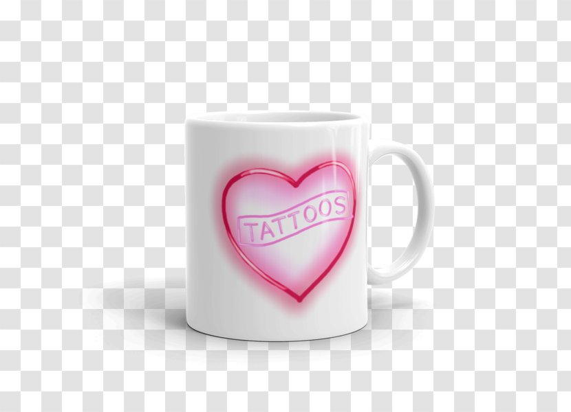 Coffee Cup I Choose Beauty Mug Tea - Tattoo Transparent PNG