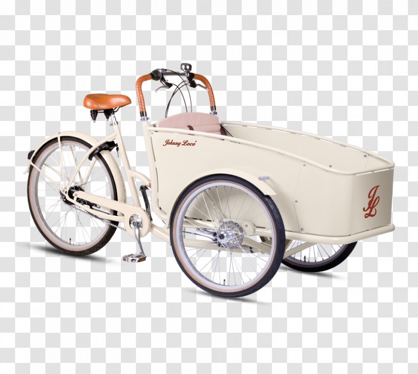Freight Bicycle Cargo Transport Tricycle - Vehicle - Bike Transparent PNG