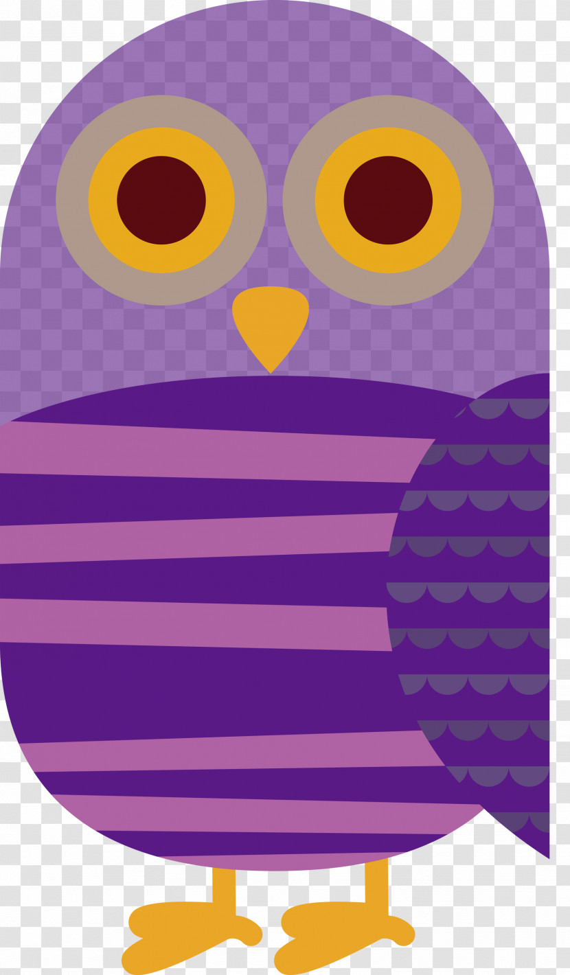 Owl M Meter Purple Beak Transparent PNG