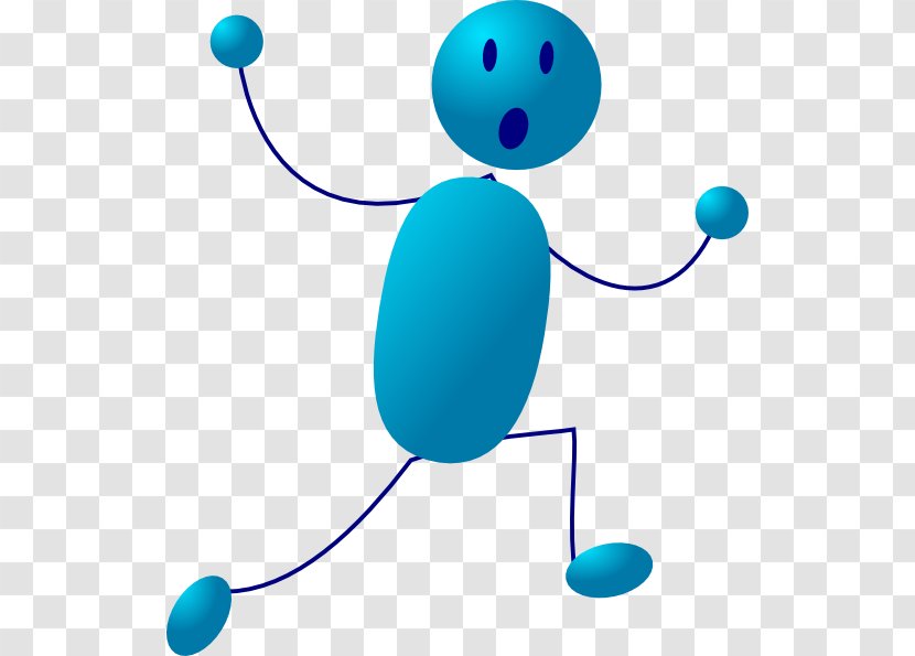 Stick Figure YouTube Royalty-free Clip Art - Balloon - Frightened Transparent PNG