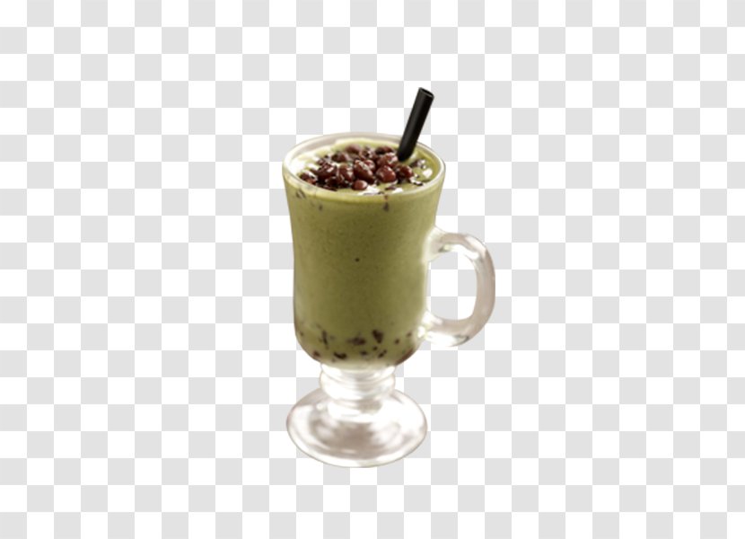 Milkshake Matcha Green Tea Smoothie - Irish Cream Transparent PNG