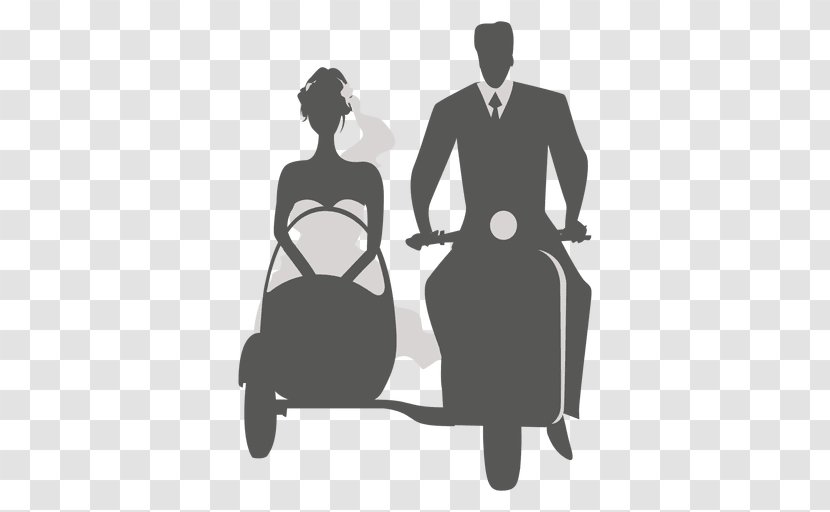 Wedding Invitation Marriage Convite - Silhouette - Vector Transparent PNG