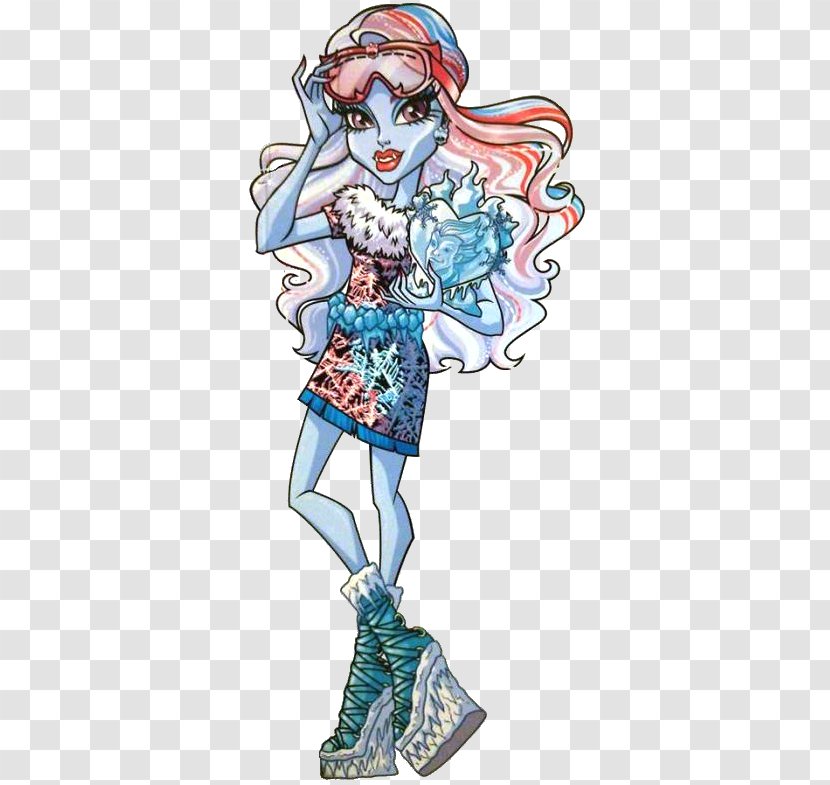 Monster High Doll Frankie Stein Draculaura Toy - Silhouette - Skull Transparent PNG