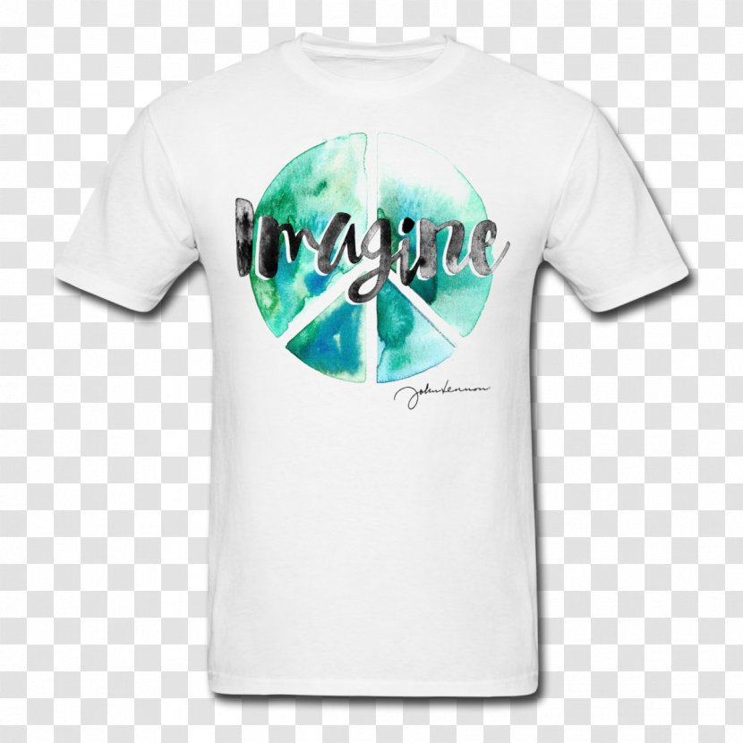 T-shirt Imagine Logo Sleeve Font Transparent PNG