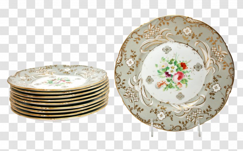 Plate Porcelain Tableware Saucer Platter - Faience - Dinner Transparent PNG