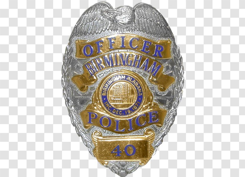 Birmingham Police Department Badge Law Enforcement Agency - Sheriff - Shield Transparent PNG