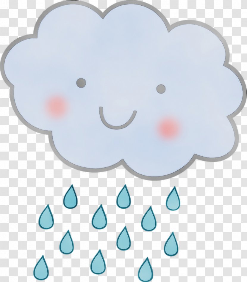 Rain Cloud - Microsoft Powerpoint - Smile Meteorological Phenomenon Transparent PNG