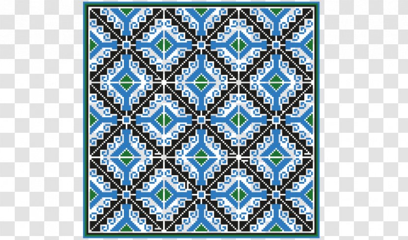 Cement Tile Art Textile Pattern - Traditional Elements Transparent PNG