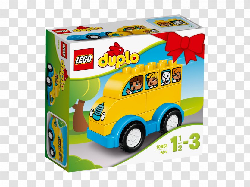Amazon.com Lego Duplo LEGO 10603 DUPLO My First Bus 60107 City Fire Ladder Truck - Model Car - Toy Transparent PNG