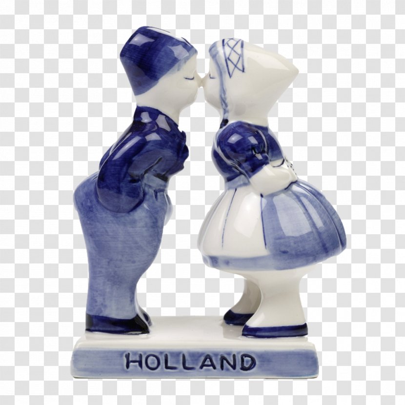 Delftware Souvenir Figurine Claus Michael Pedersen - Netherlands - Doll Transparent PNG
