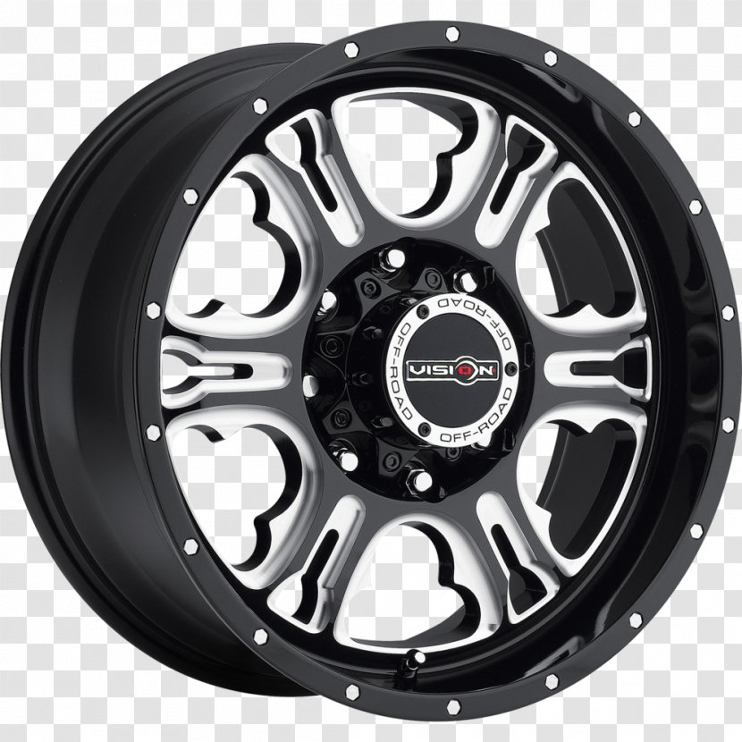 Alloy Wheel Spoke Rim Custom - Offroading - Car Transparent PNG