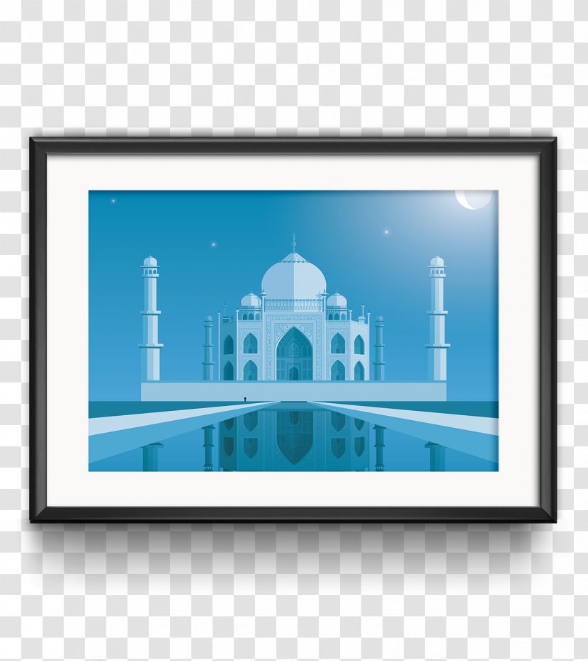 Project Industry Brand - Picture Frames - Taj Mahal Transparent PNG