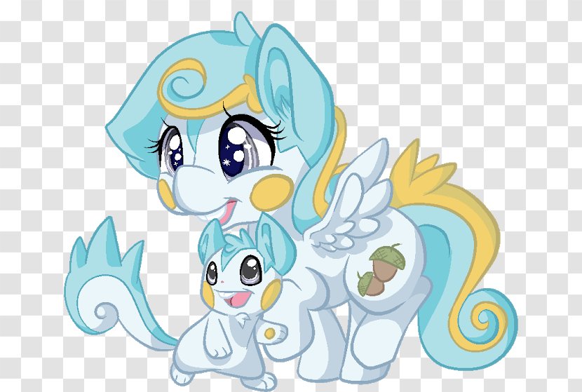 Pony Pachirisu Horse Pikachu Art - Flower Transparent PNG