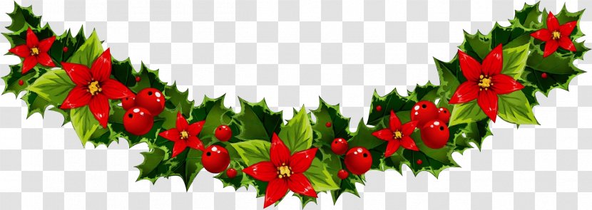 Christmas Flyer Background - Wreath - Interior Design Fir Transparent PNG