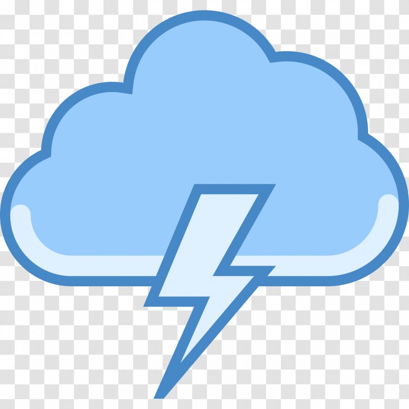 Thunderstorm Clip Art - Electric Blue - Storm Transparent PNG