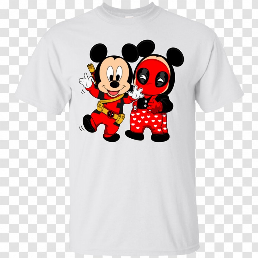 T-shirt Mickey Mouse Sleeve Font - Top Transparent PNG