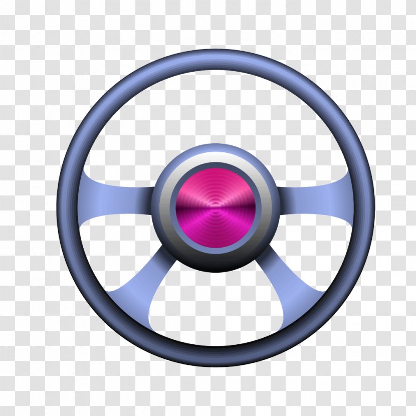 Car Steering Wheel - Vehicle - Circular Transparent PNG
