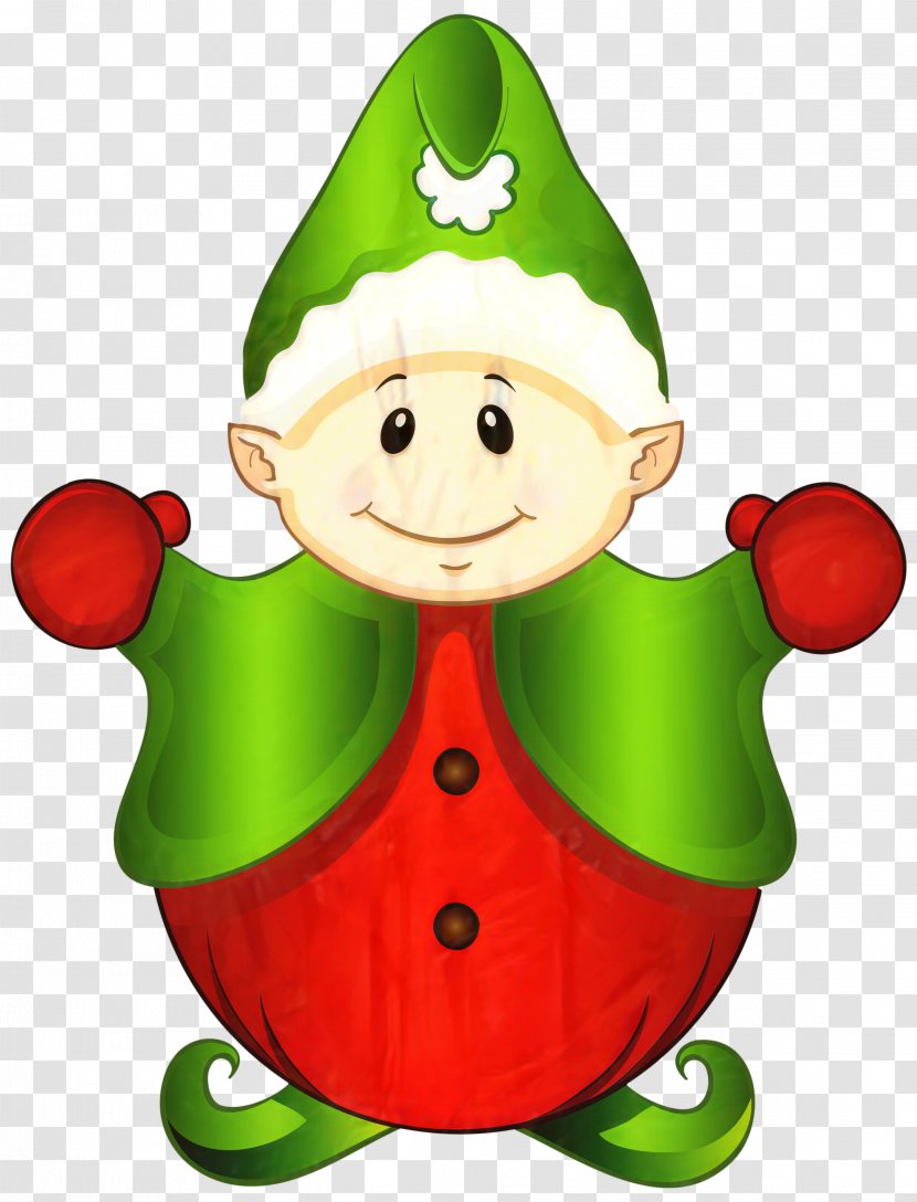 Christmas Elf - Mrs Claus - Cartoon Transparent PNG