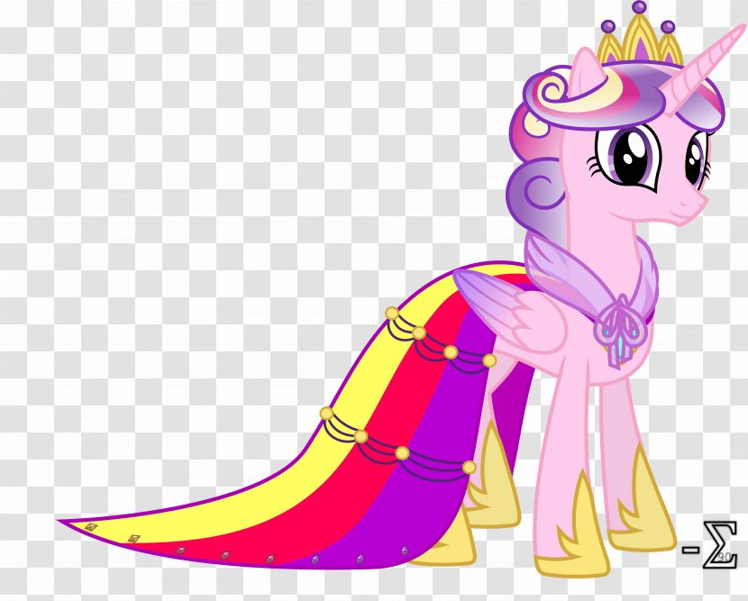 Princess Cadance Wedding Dress Pin - My Little Pony Friendship Is Magic Transparent PNG