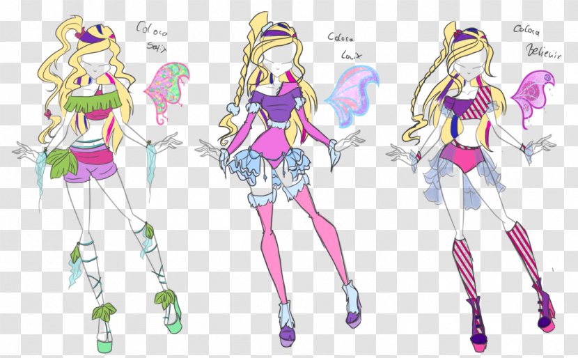 Stella Winx Club: Believix In You - Watercolor - Colora Transparent PNG