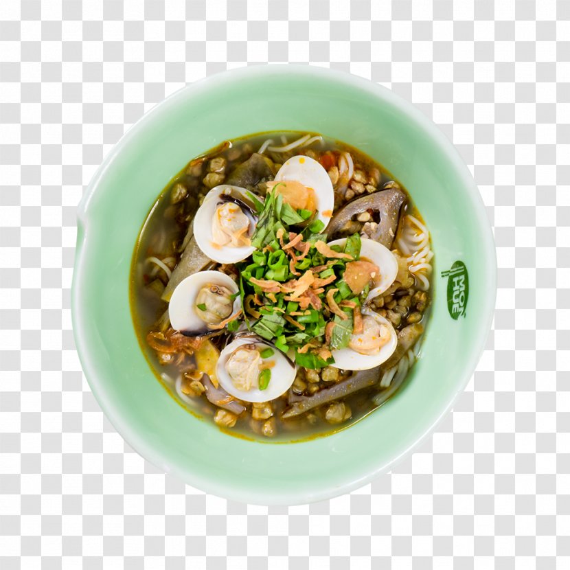 Noodle Soup Mon Hue Restaurant Món Huế Food Soil - Rice Noodles Transparent PNG