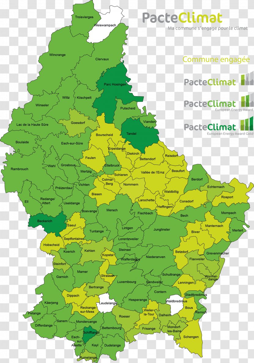 Putscheid Hosingen Beckerich Pétange Schieren - Human Settlement - Map Transparent PNG