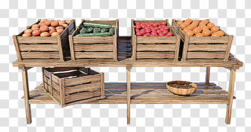 Wood Storage Basket Furniture Shelf Hardwood Transparent PNG
