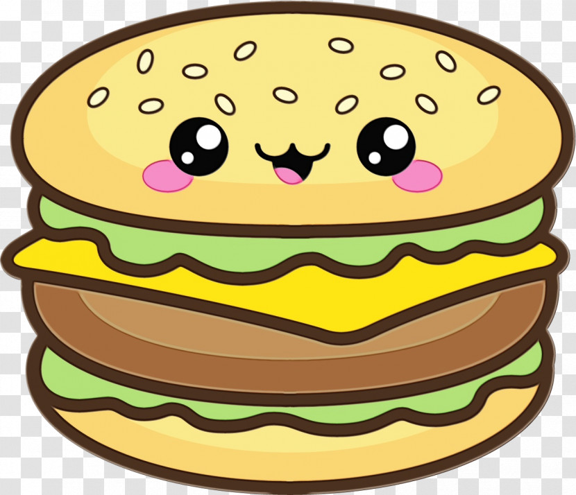Cheeseburger Smiley Meal Mitsui Cuisine M Transparent PNG