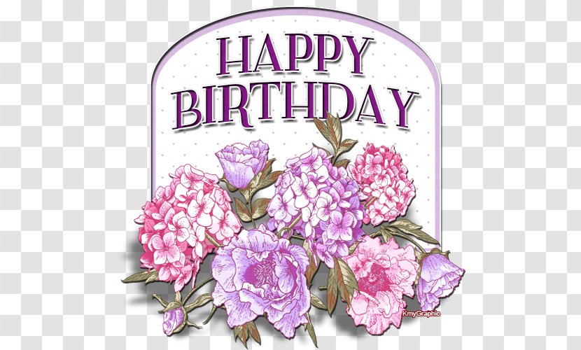 Happy Birthday - Gift - Floral Design Transparent PNG