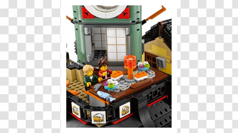 LEGO 70620 THE NINJAGO MOVIE CITY Lego City The Ninjago Movie Video Game - Masters Of Spinjitzu - Toy Transparent PNG