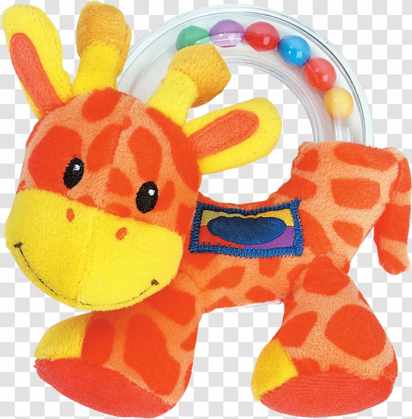 Giraffe Baby Rattle Infant Toy - Teether - Toys Transparent PNG