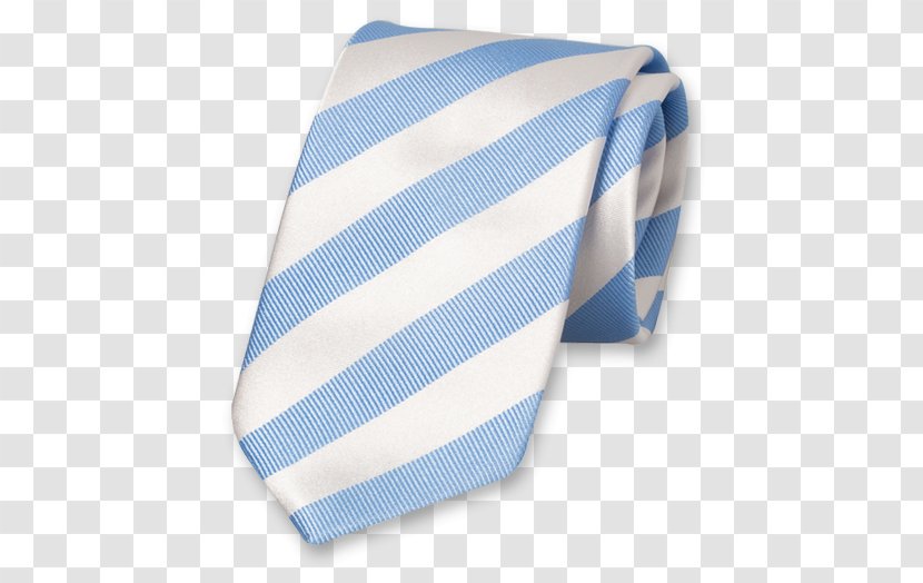 Necktie Blue Silk White Jacquard Weaving - Electric - Satin Transparent PNG