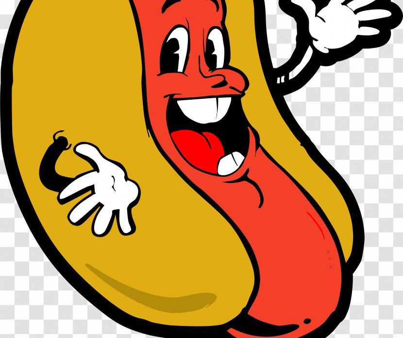 Smiley Hot Dog Clip Art - Food Transparent PNG