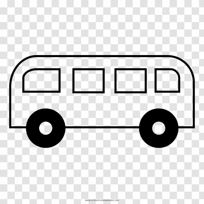 Bus Coloring Book Drawing Ausmalbild - Passenger Transparent PNG