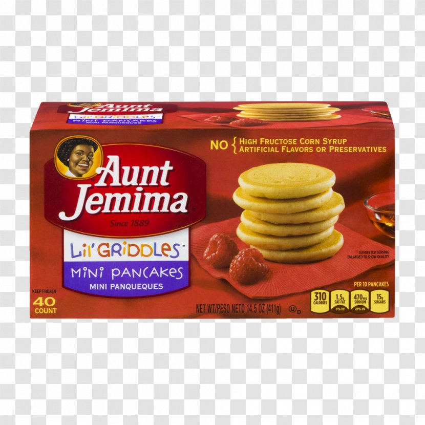 Pancake Belgian Waffle Aunt Jemima Food - Shopping - Mini Transparent PNG