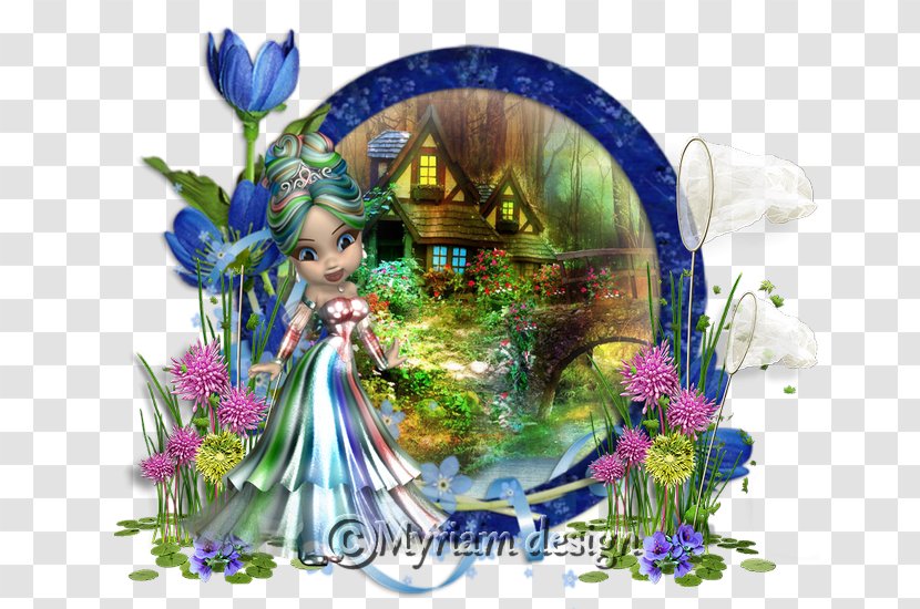 Floral Design Flower Forest Bouquet Art - Fictional Character - Fairy Transparent PNG