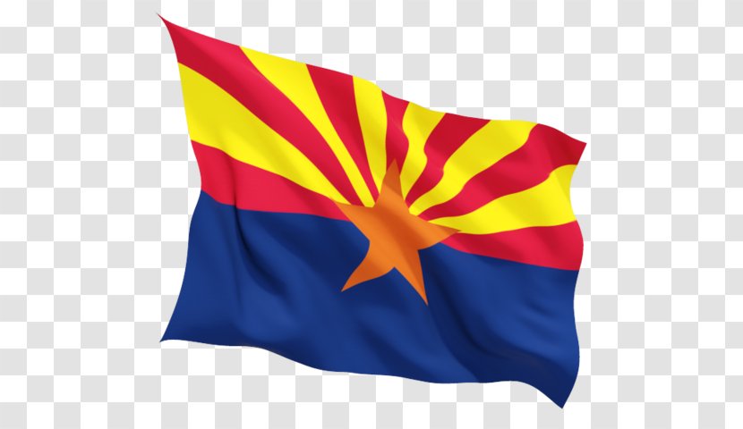 Flag Of Arizona U.S. State - Stock Photography - Fluttering Us Transparent PNG