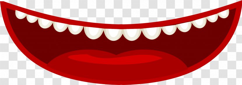 Smile Mouth Lip Tooth Clip Art - Flower - Open Cliparts Transparent PNG